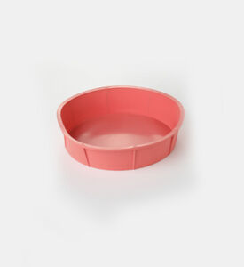 La Cucina Silicone Round Cake Mold, Orange, Packshot View