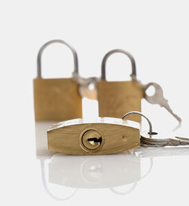 Home Deco and More Metal Padlock 3-piece Set, Packshot View