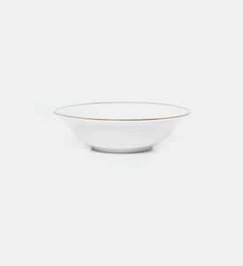 Home Deco and More Gold-rimmed Porcelain Salad Bowl - 26 Cm, Packshot View
