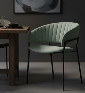 Home Deco and More Assia Dining Chair, Light-green, Packshot View