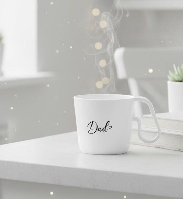 Koziol Geschenk Maxx Plastic Dad-printed Mug, Packshot View Koziol Geschenk Maxx Plastic Dad-printed Mug, Packshot View