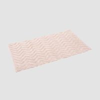 Alps Criss Cross Cotton Bath Mat