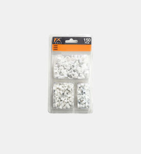 Home Deco and More Pvc Cable Fix Nails 150-piece Set, Packshot View