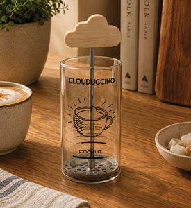 Cookut Stainless Steel Plastic Milk Frother, Packshot View