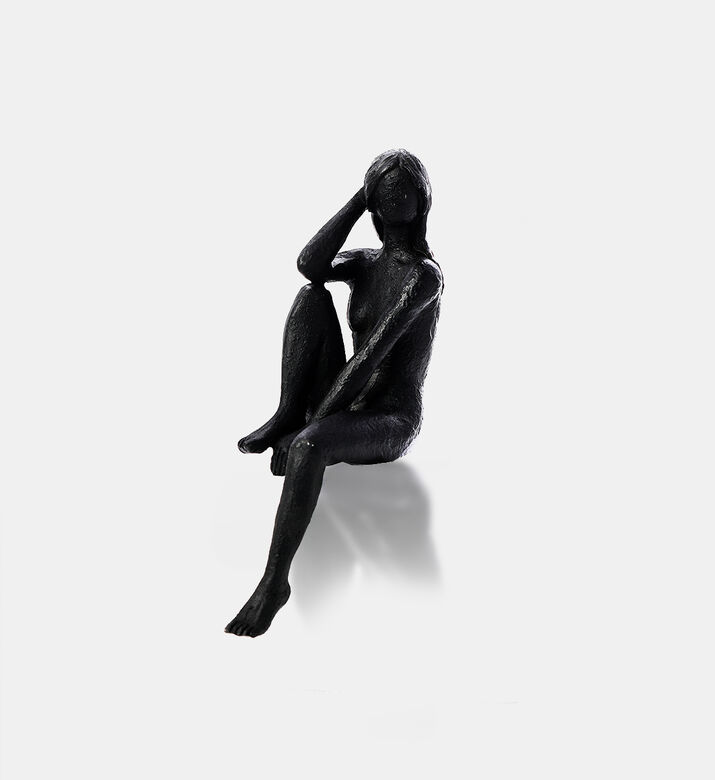 Sitting Yoga Woman-on-shelf