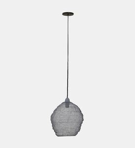 Light and Living Nina Wire Hanging Lamp, Grey, 38-cm, Packshot View