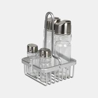 Oil Vinegar Salt Pepper Holder