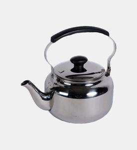 Home Deco and More Florence Stainless Steel Kettle, Silver, 1-l, Packshot View