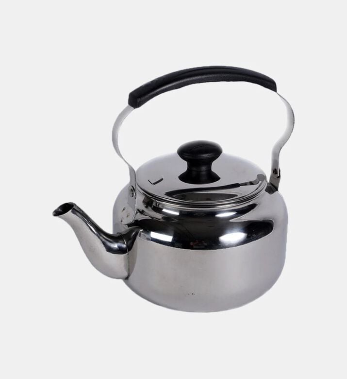 Home Deco and More Florence Stainless Steel Kettle, Silver, 1-l, Packshot View