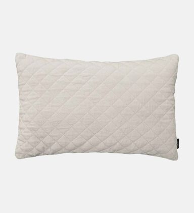 Suave Stone Cotton Vacuumed And Filled Cushion