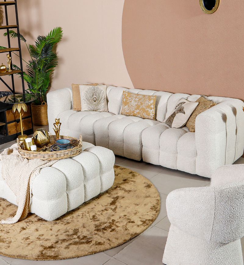 Copenhagen 3-seater Sofa Ottoman