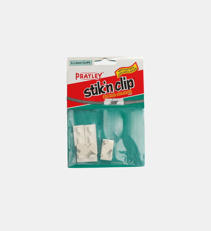 Stick-n-clip Electrical Holders