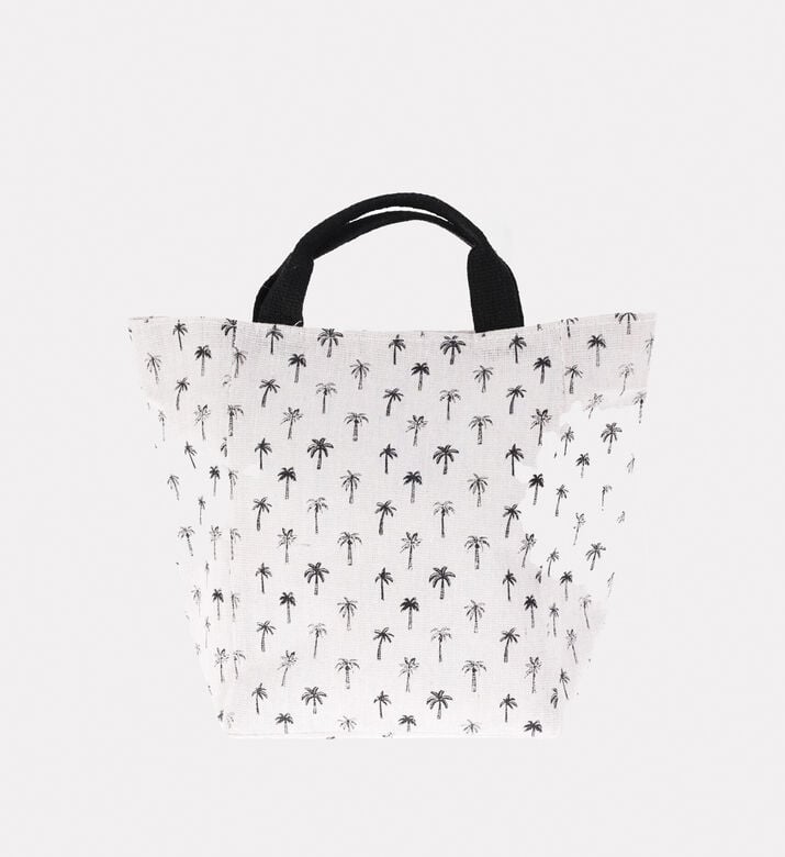 Home Deco and More Palm Tree-print Lunch Cooler Bag, Packshot View