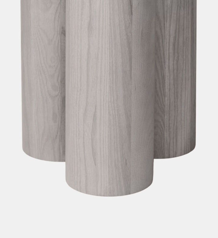 Home Deco and More Acacia Wood Spherical Legs Console, Packshot View