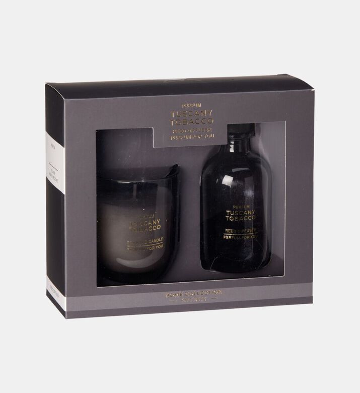 Home Deco and More Reed Long-lasting Diffuser 2-piece Gift Set, Packshot View