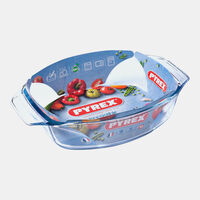 Irresistible Glass Oval Roaster 30x21 Cm