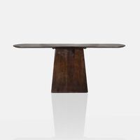 Aron Console Wooden Iron Table