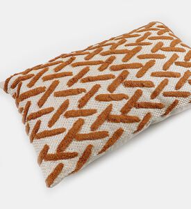 Home Deco and More Stacy Cotton Square Cushion, Packshot View