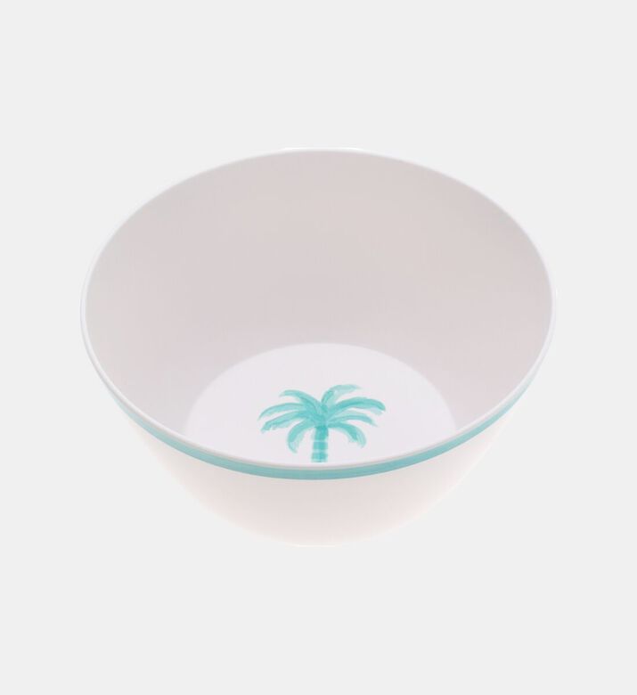 Excellent Houseware Melamine Watercolor Stripes Bowl, Blue, Packshot View