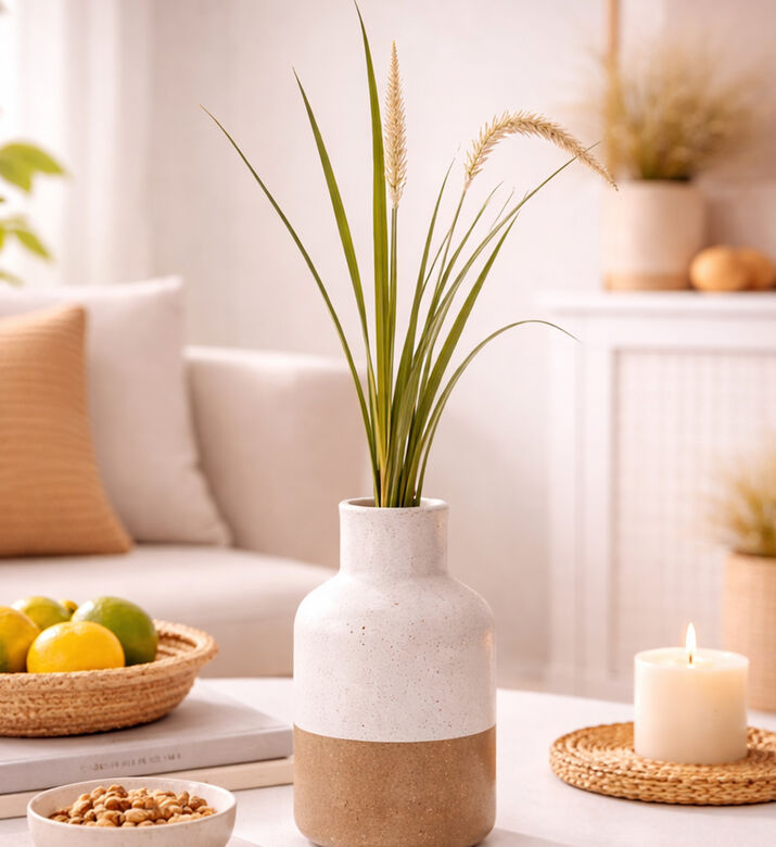 Edg Festuca Spiga Faux Branch, Light-green, Packshot View