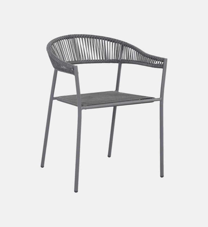 Home Deco and More Geneve Dinning Chair, Grey, Packshot View