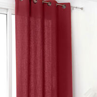 Linen Cotton Draped Curtain 62