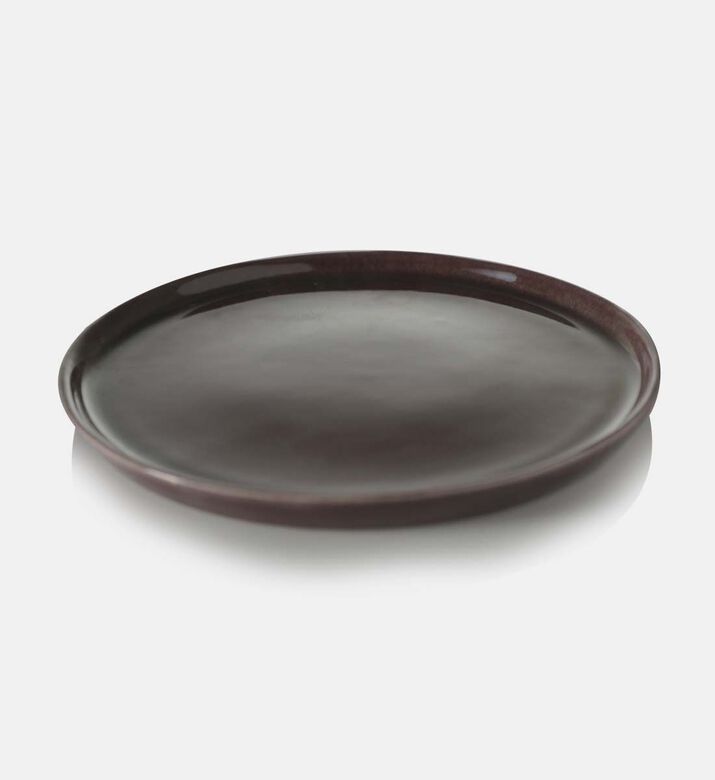 Home Deco and More Ceramic Trimmedmed Dessert Plate, Packshot View