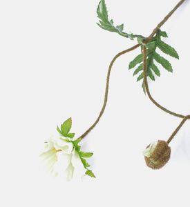 Decostar Vere Artificial Flower, White, Packshot View