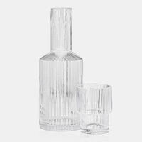 Vera Glass Carafe- Tumbler 2-piece Set