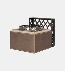 Nour Bougie Arbisque Cylinder Candle, Packshot View