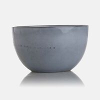 Ceramic Black Trim Round Bowl