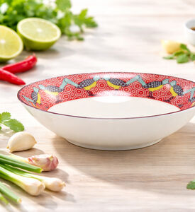 Images d Orient Birds Of Paradise Soup Plate, Packshot View