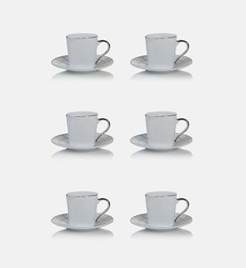 Milan Coffee Cup 6-piece Set