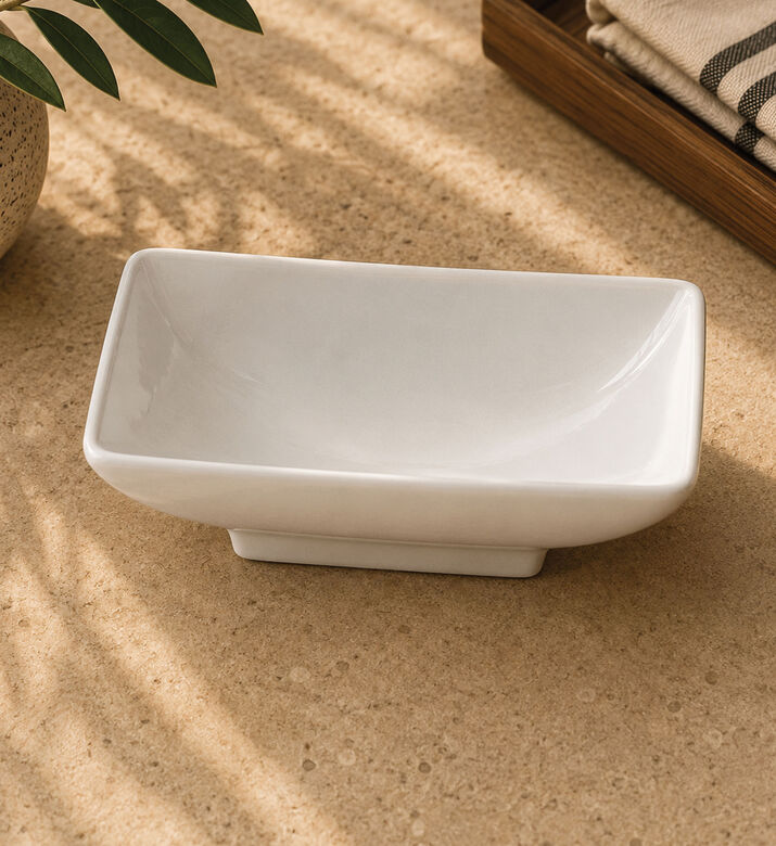 Guy Degrenne Modulo Porcelain Bowl, Packshot View