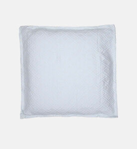 Home Deco and More Canvas Cotton Vaccumed Cushion, Blue, 60x60-cm, Packshot View