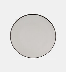 Home Deco and More Happy Stoneware Dinner Plate 4-piece Set, Packshot View