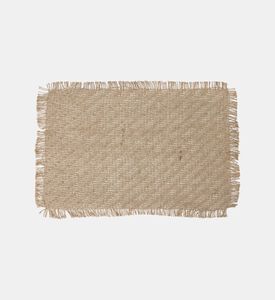 Home Deco and More Jute Natural-finish Placemat, Natural, Packshot View