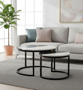 Home Deco and More Weston Side Tables 2-piece Set, Packshot View