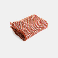 Honey Waffle Cotton Wool Throw