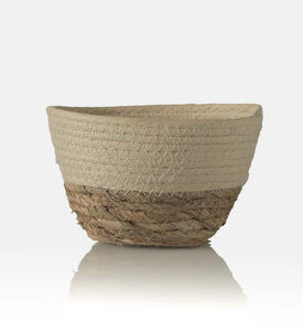 Home Deco and More Paper Rush Mini Storage Basket, Packshot View