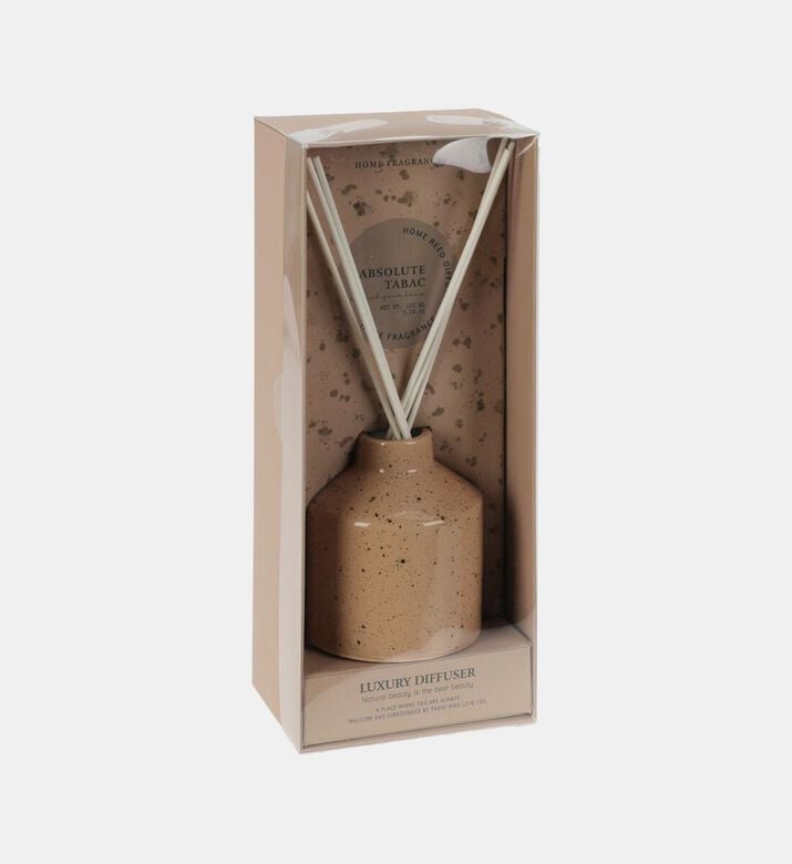 Home Deco and More Tabac Ceramic Home Diffuser, Packshot View