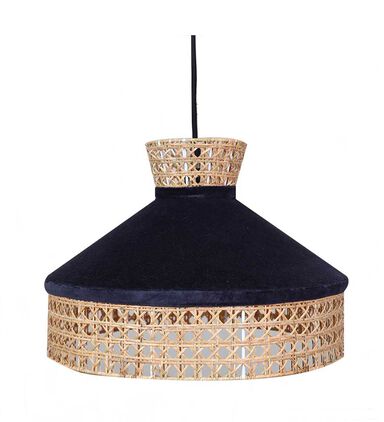 Velvet Cane Base Pendant Lamp