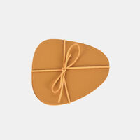 Natural-effect Aesthetic Coaster 4 Pieces Set