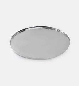 Mepra Stainless Steel Round Tray, Packshot View