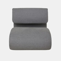 Dubna Boucle Fabric Lounge Chair