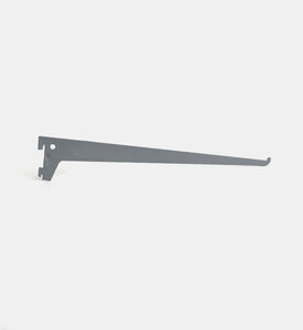 Dole Single Slotted Metal Shelf Bracket 350 Mm, Packshot View