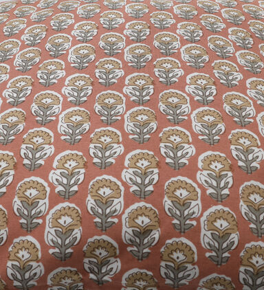 Zinnia Cotton Cushion