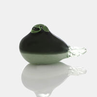 Glass Ombre Large Bird Statue