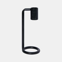 Metal Circle Base Candle Holder