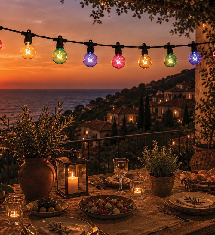 Home Deco and More 20 Multicolor Leds String Lights, Packshot View